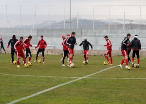 Sivasspor, Galatasaray Maçı Hazırlıklarını Sürdürdü