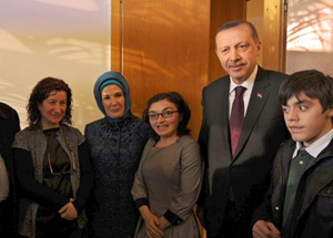 Erdoğan Çiftine Sürpriz