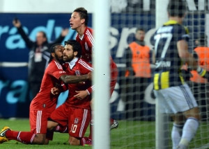 Fenerbahçe'yi Yenen Beşiktaşlı Futbolcular Çok Mutlu