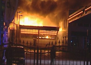 Ankara'da Yangın