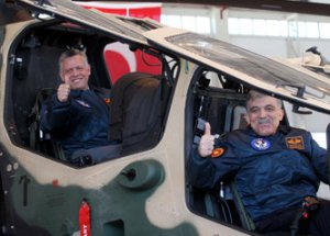 Yerli helikopter ATAK'ın ilk pilotları!