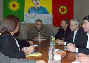 Kandil görüşmesinden ilk fotoğraf