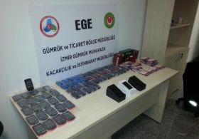 Havalimanında Kaçak Telefon Operasyonu