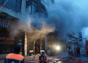 Van'da yangın: 1 ölü