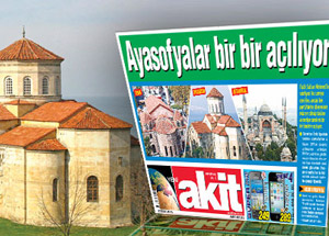 Bakanlığın Trabzon Ayasofya Camii işgali sona erdi