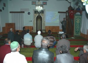 Çanakkale Şehitleri İçin Camide Sunum