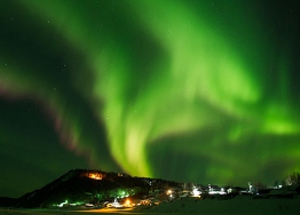 Kutup Işıklarının Muhteşem Dansı