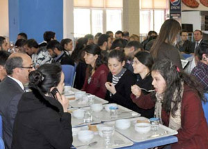 Öğrencilere Çanakkale Mönüsü