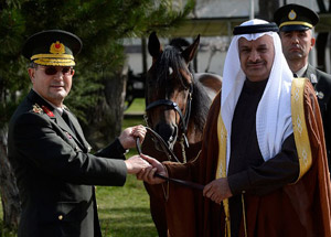 Suudi Prens'ten Orgeneral Özel'e Hediye At