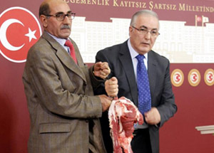 CHP'li Vekilden Dana Butlu Protesto