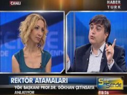 YÖK Başkanı'ndan Büşra Ersanlı'ya destek