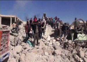 Halep’e Füzeli Saldırı