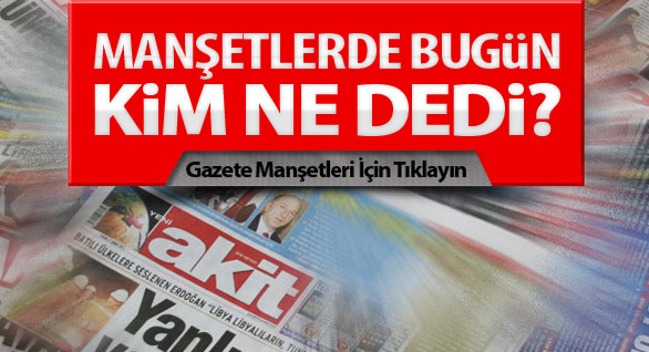 Gazete Manşetleri
