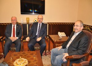 Kurtulmuş’tan Vali Yaman’a Ziyaret