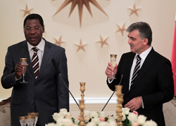 Benin Cumhurbaşkanı Türkiye'de