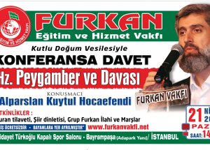 Furkan Vakfı'ndan Anlamlı Konferans