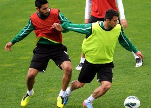 Bursaspor, stadyumda çalıştı