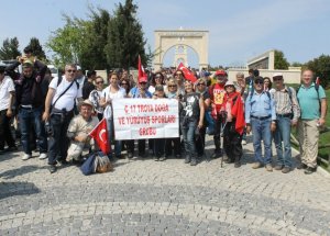 Doğaseverler 57.alaya Şehitliği’ne Yürüdü