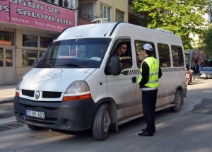 Servis Araçlarına Şok Denetim
