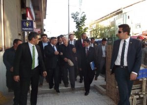 Yılmaz, Gemerek'te incelemelerde bulundu