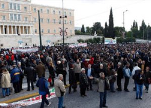 Yunanistan protesto gösterileri