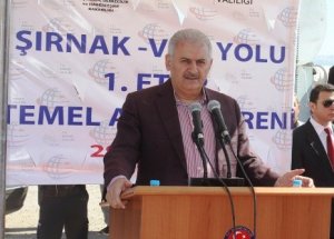 Bakan Yıldırım Temel Atma Töreninde