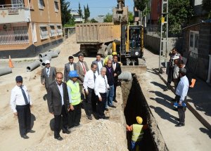 Büyükşehir Aski’den Yüreğir’e Altyapı Hizmeti