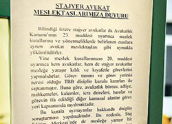 İstanbul Barosu, başörtülü stajyer avukat avında