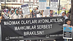 Sivas mağdurları serbest bırakılsın