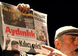 Aydınlık'tan Küstah Karikatür