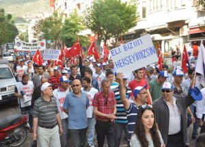 İşçi Kenti Soma’da 1 Mayıs Coşkusu