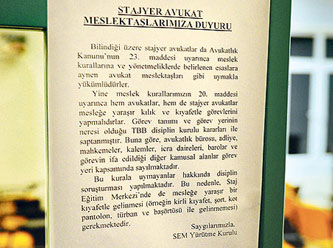 İstanbul Barosu, başörtülü avında