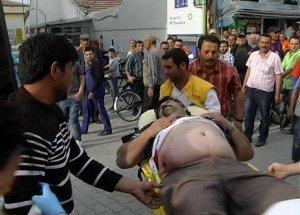Kavgada Tabancayla Vurularak Yaralandı