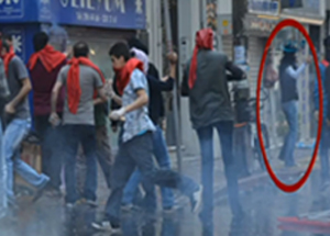 İşte Dilan'ın Molotof Atma Görüntüleri