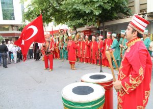 Türkçülük Günü'ne Mehteranlı Kutlama