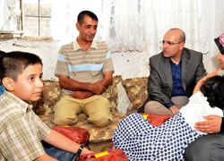 Şimşek, Batman'da ziyaretlerde bulundu