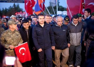 Çanakkale'de 57. Alay Yürüyüşü