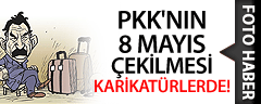 PKK'nın Çekilmesi Karikatürlerde