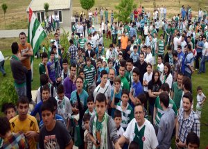 Bursaspor'a Taraftarlardan Moral
