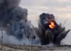 Libya'da Bomba Yüklü Araç İnfilak Etti