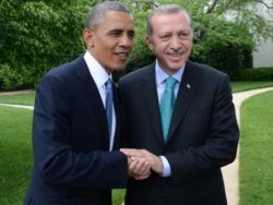 Erdoğan'a Beyaz Saray'da Servis Jesti