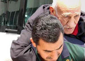 Huzurevinden Sırtta Taşınarak Cezaevine