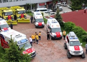 Yozgat'a 5 yeni ambulans