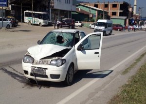 Otomobilin Çarptığı Genç Öldü