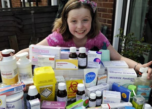 11 Yaşında 50 Tablet İlaç İçiyor