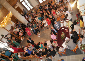 Tarihi Camide Kilise Modelli Nikah