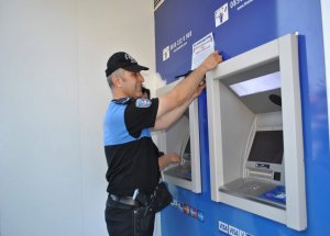 Amasya Polisinden Atm Önlerinden Önlem