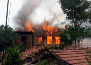 Bursa'da Korkutan Yangın
