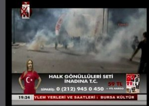 Halk TV'de Atatürk'lü Ürün Yerleştirme Reklamı