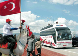 O ciritçilerin ödülü at oldu